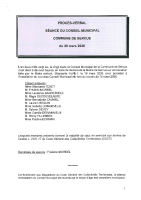 CR du CM du 20 mars 2026